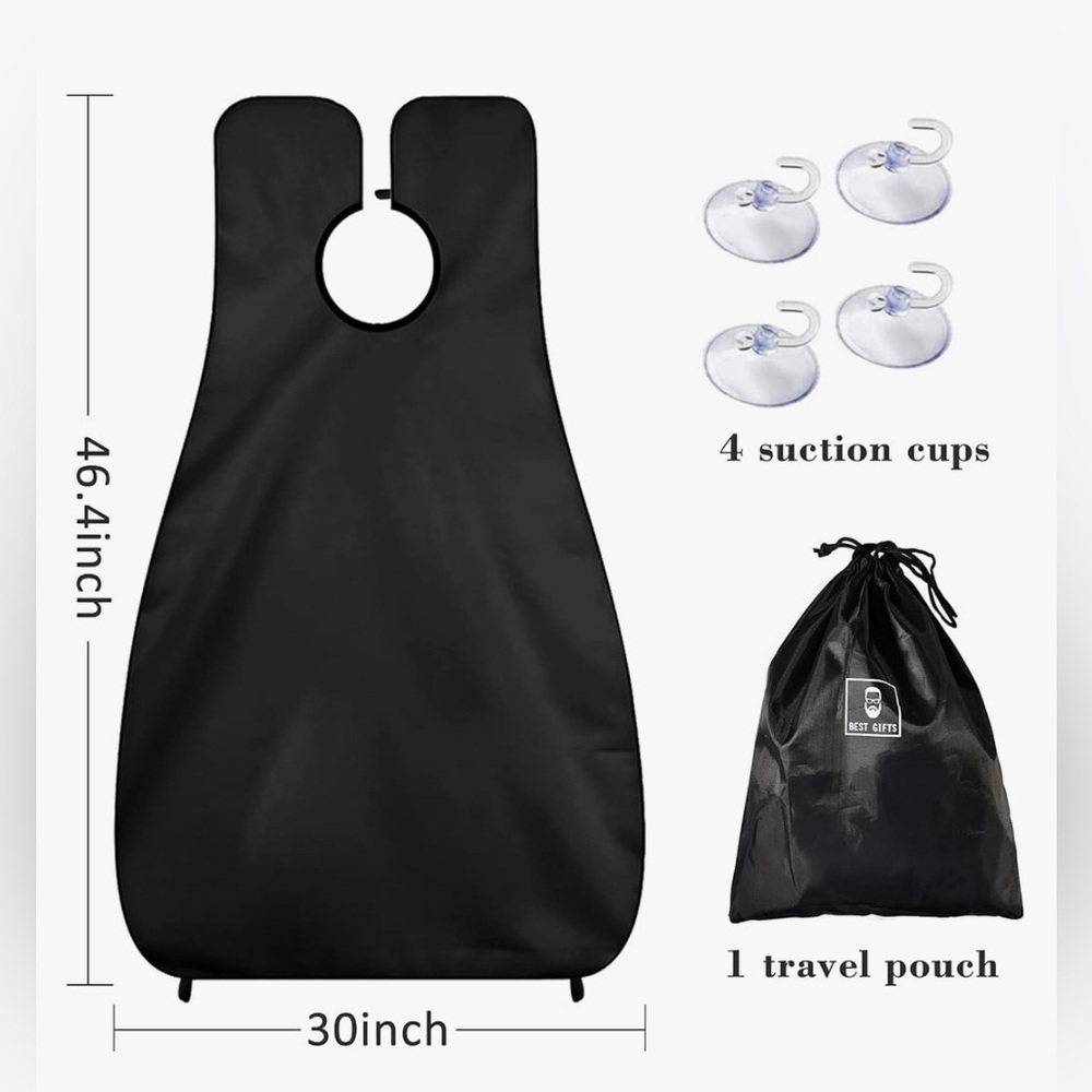 Dad Jokes Book & Facial Hair Bib, Father’s Day Gift Set - Picture 5 of 9